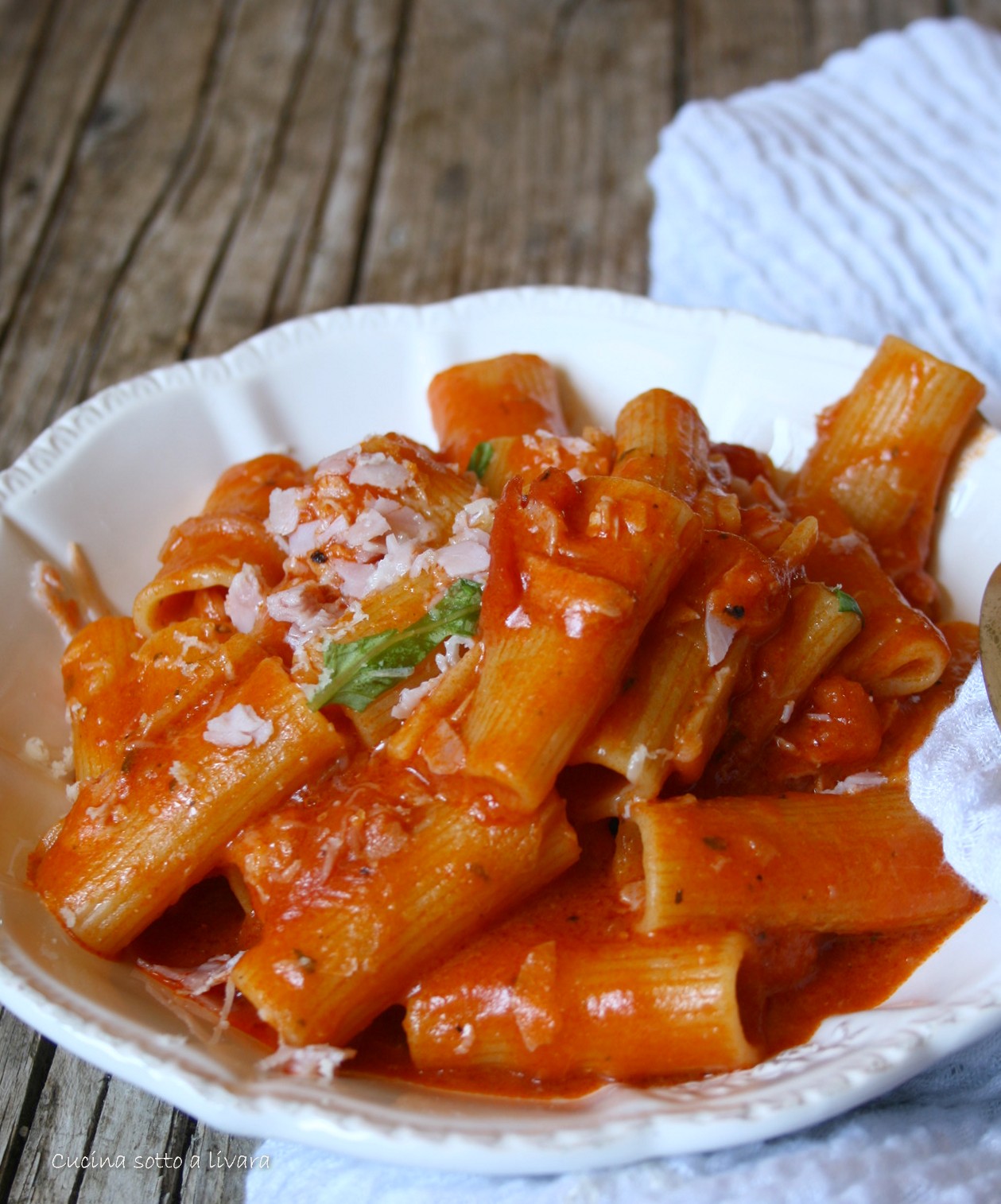 Rigatoni alla carrettiera