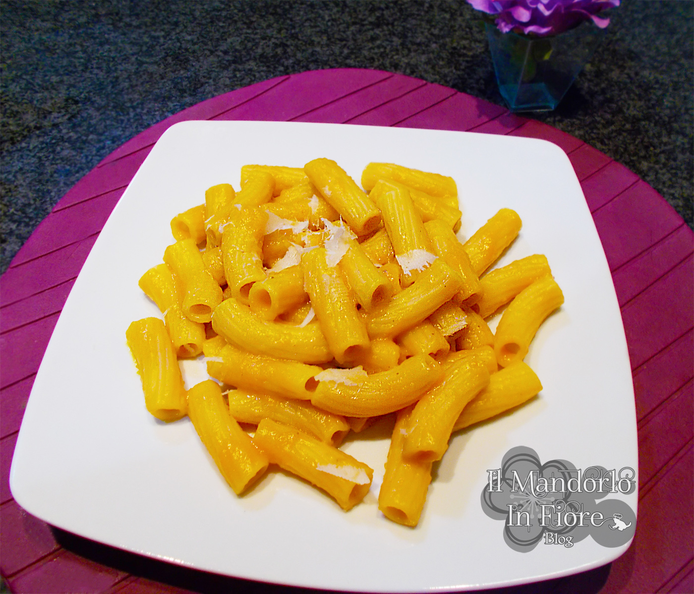Rigatoni alla crema di zucca