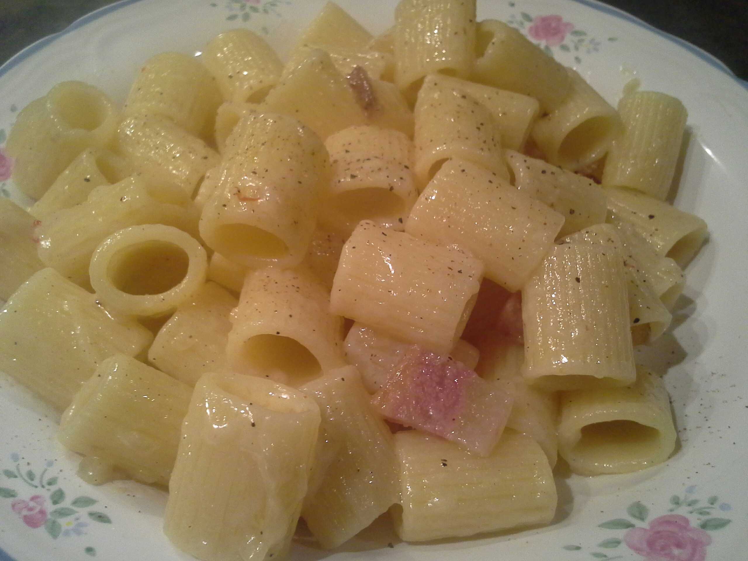 Rigatoni alla gricia
