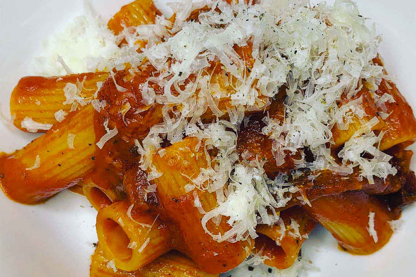 Rigatoni all'amatriciana