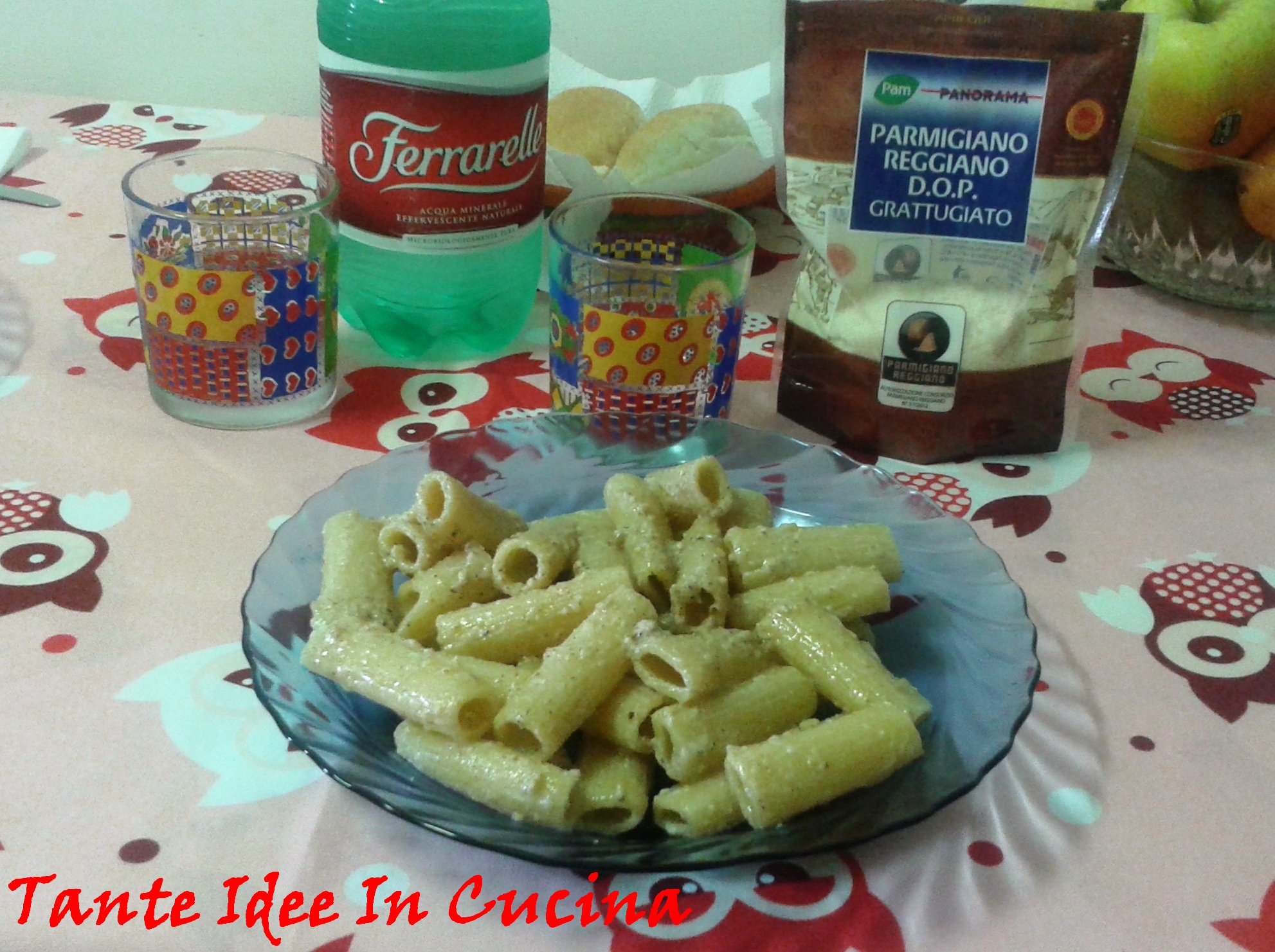Rigatoni con salsa alle noci