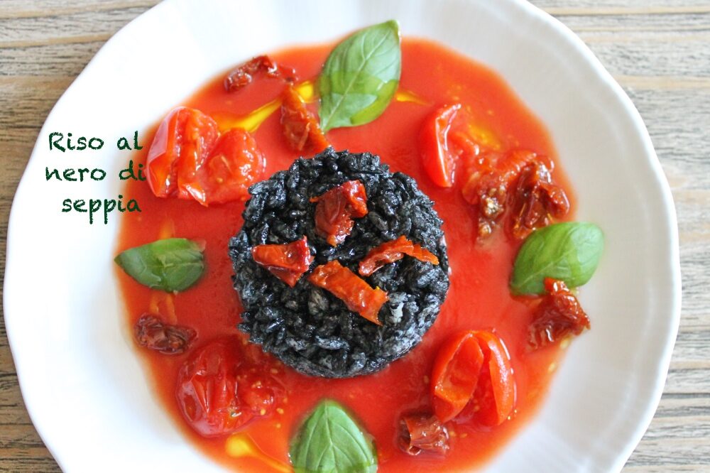 Riso al nero di seppia