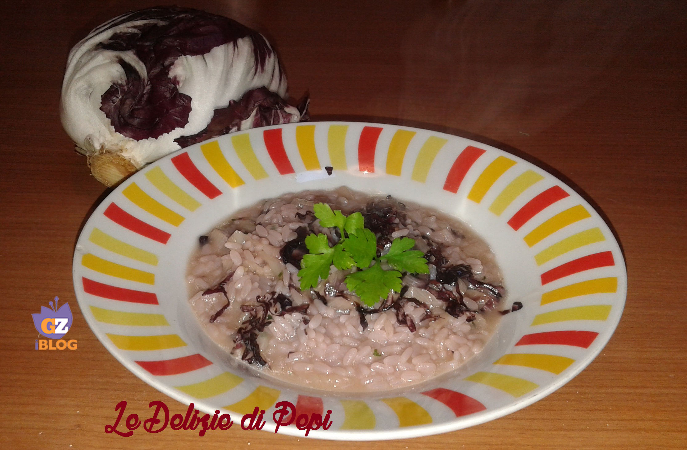 Riso al radicchio