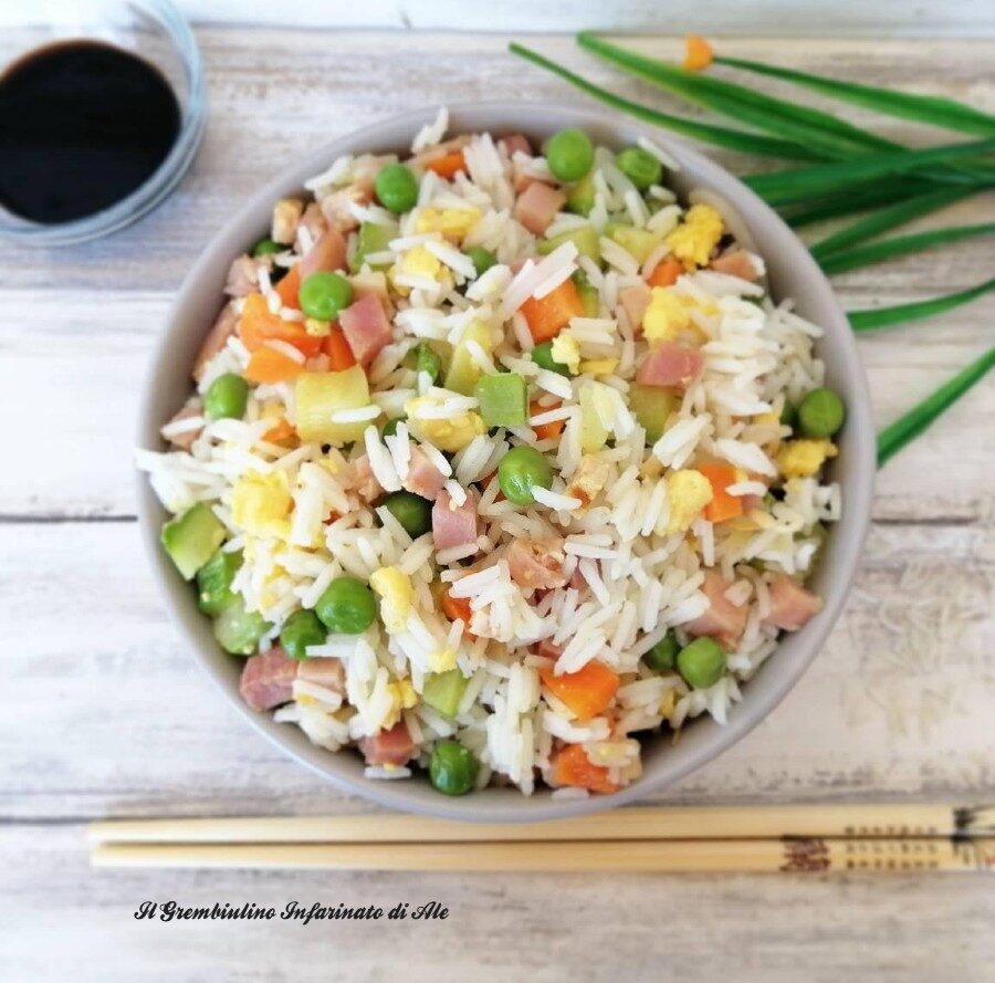 Riso alla cantonese.