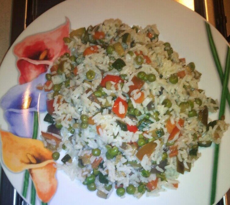 Riso basmati con verdure miste