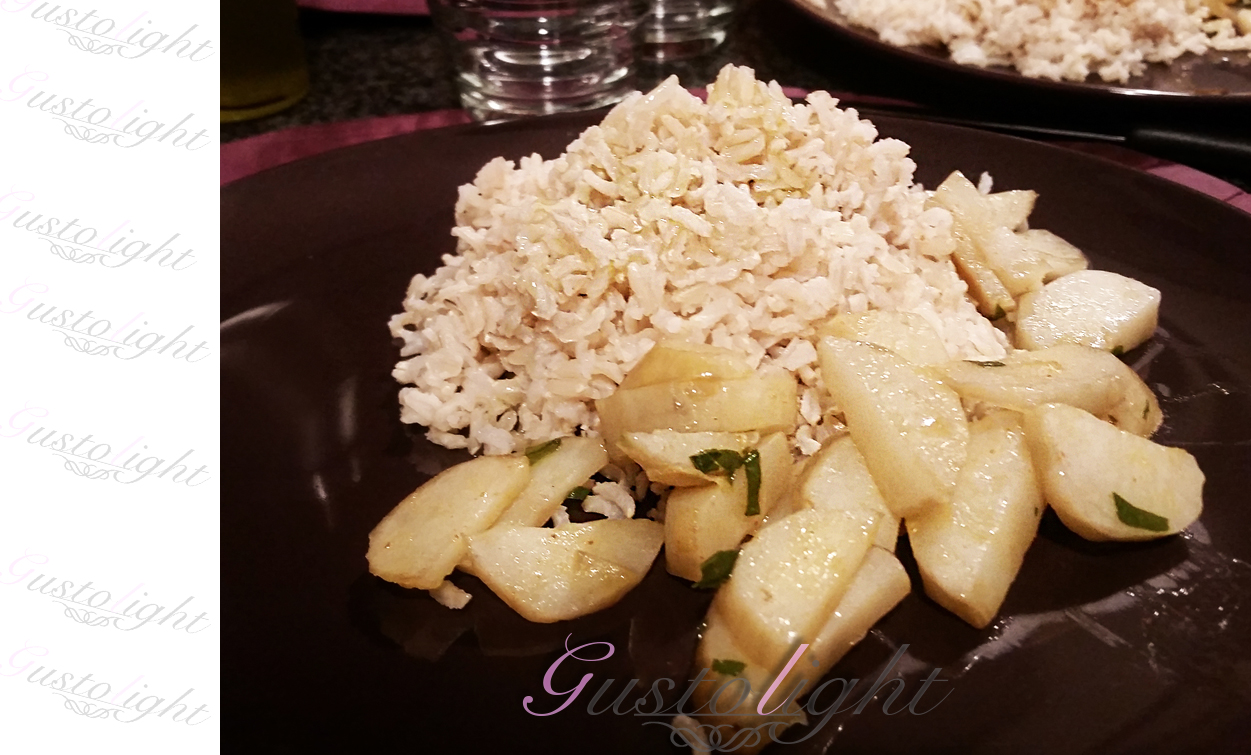 Riso basmati e topinambur