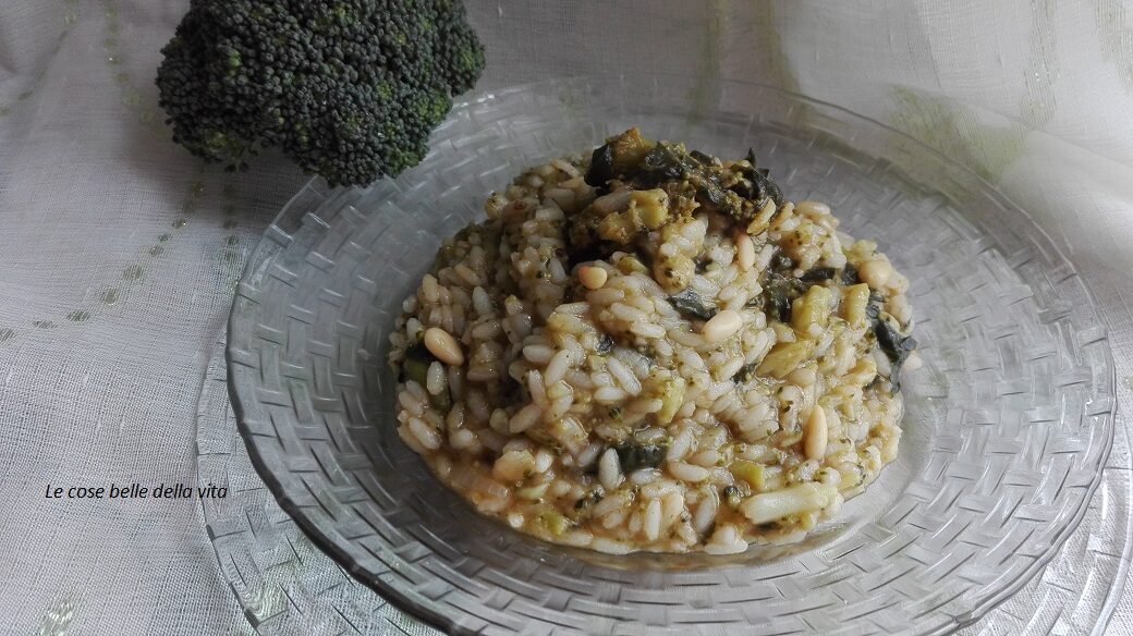 Riso con broccoli siciliani