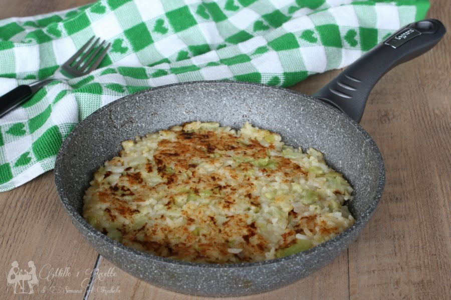 Riso con cavolfiore al salto, ricetta light