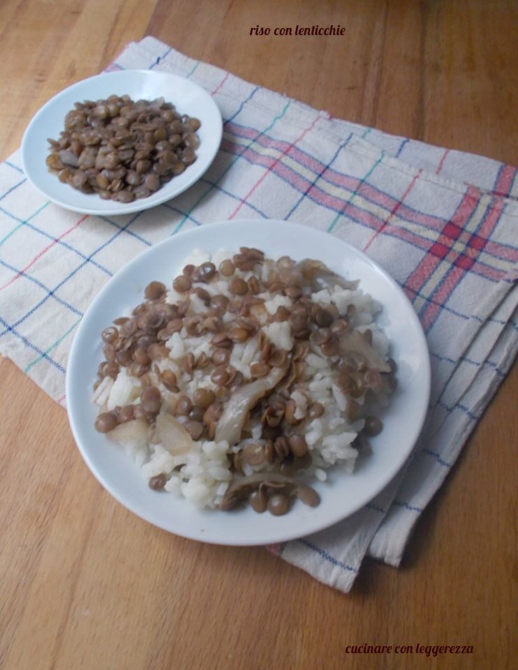 Riso con lenticchie