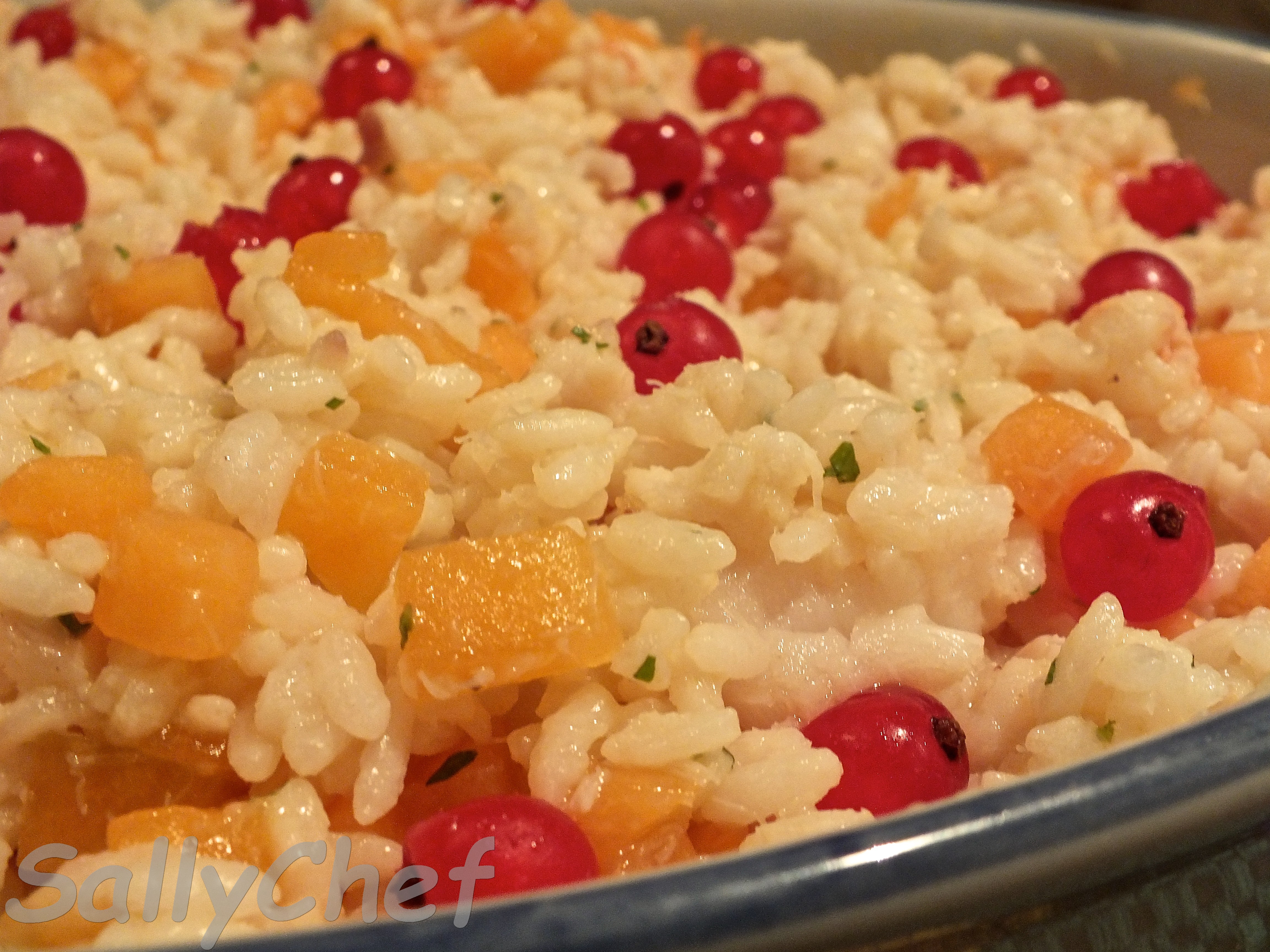 Riso con pesce e ribes, piacerà a sherazade?
