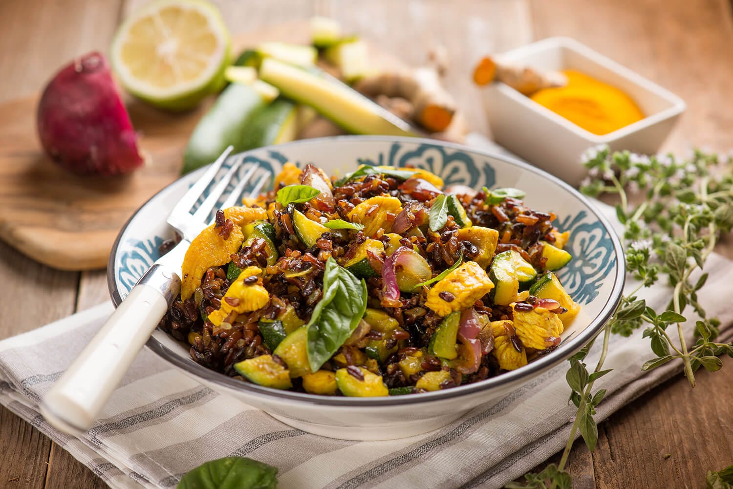 Riso con pollo e zucchine, un mix tra leggerezza e gusto