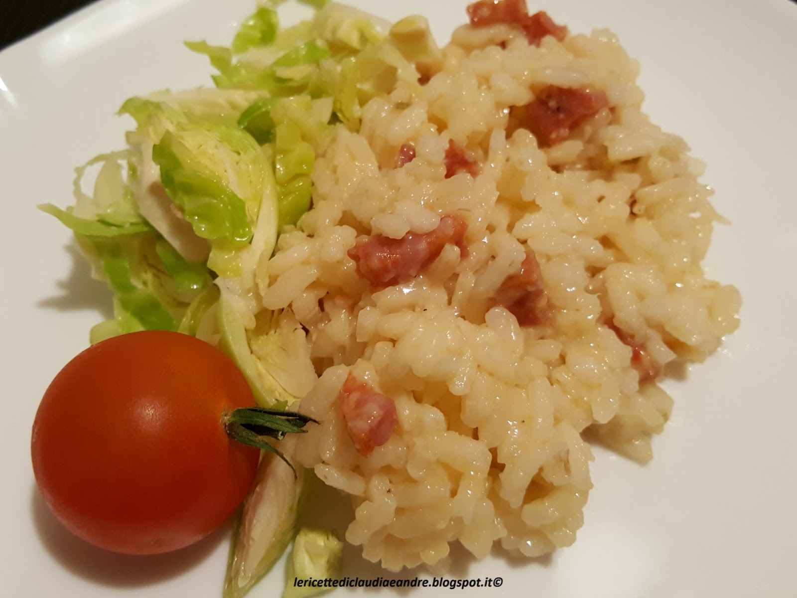 Riso con salsiccia piccante