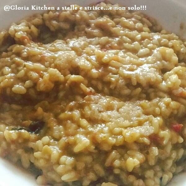 Riso con verza alla napoletana di gloria kitchenusa