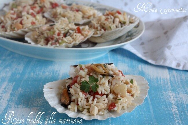 Riso freddo alla marinara