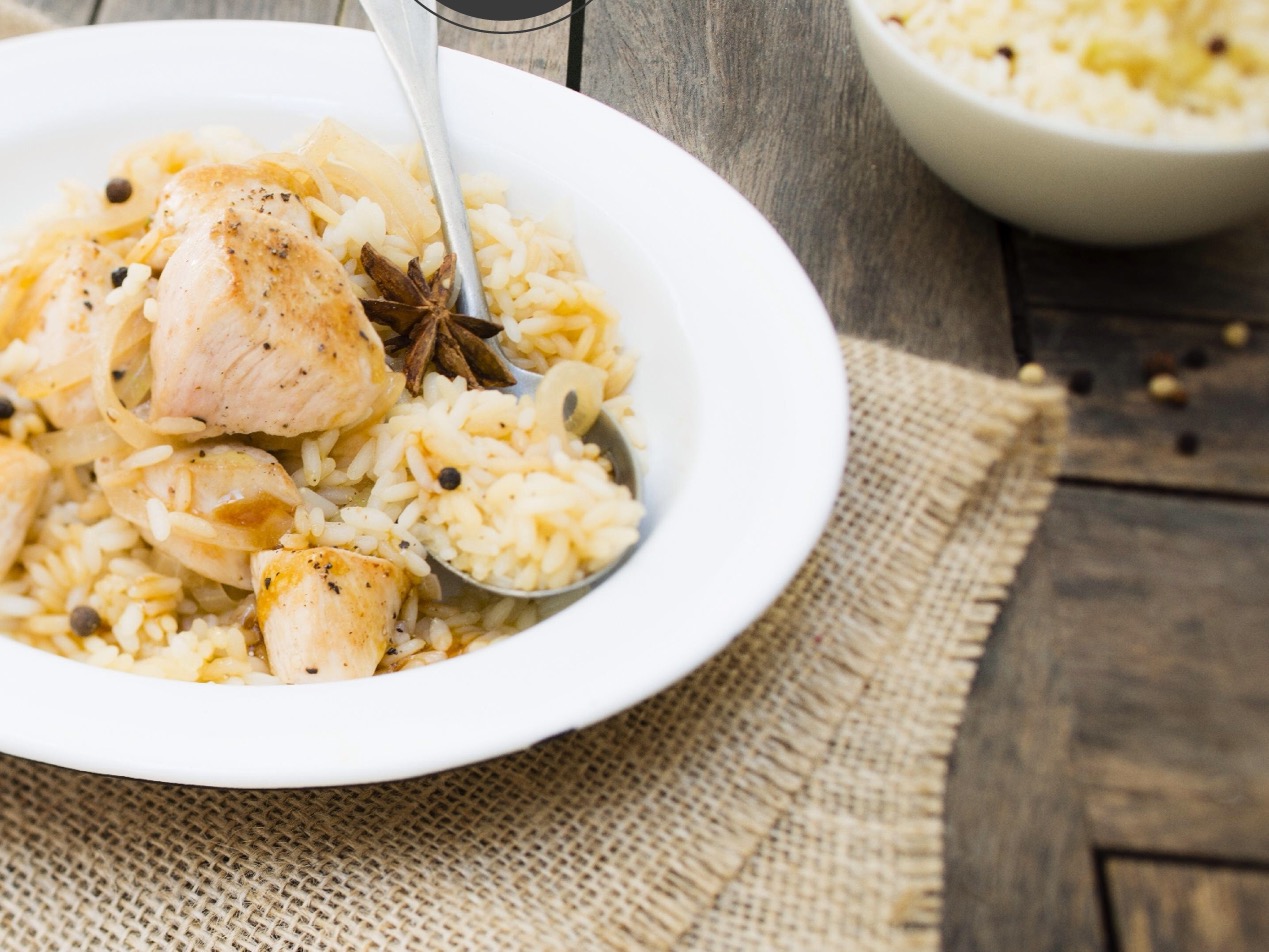 Riso indiano al pollo