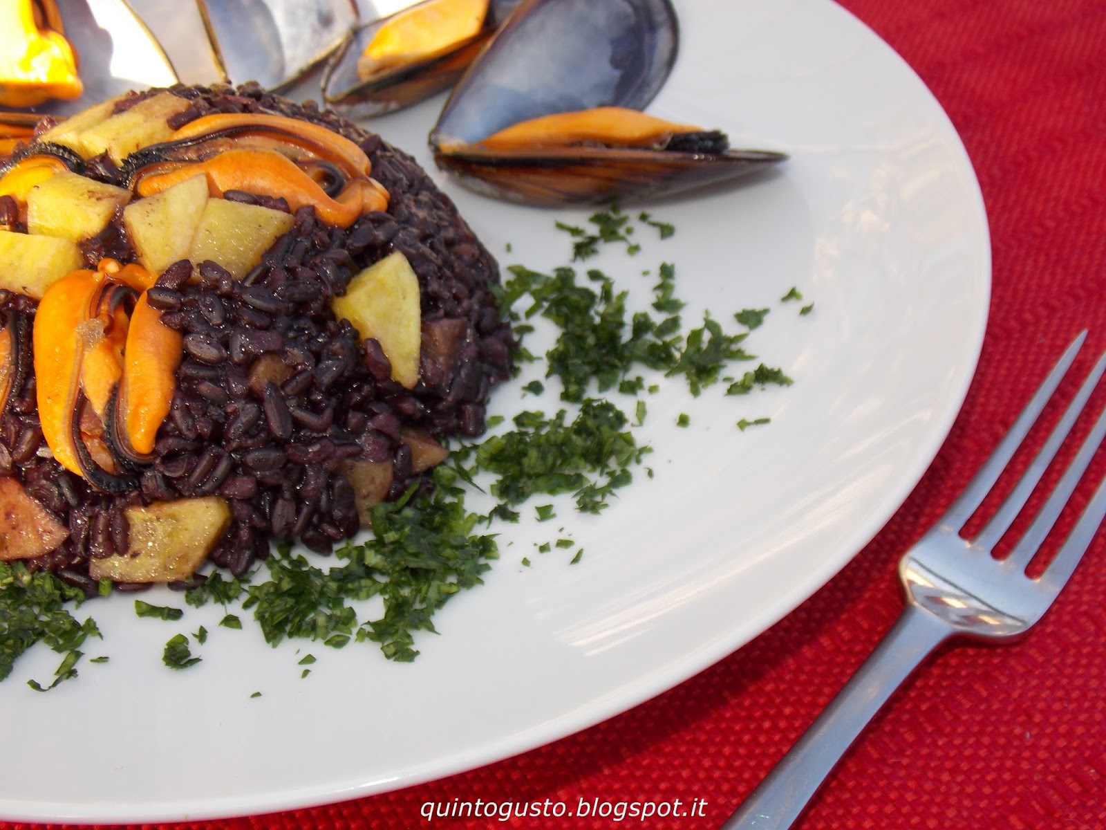 Riso, patate e cozze