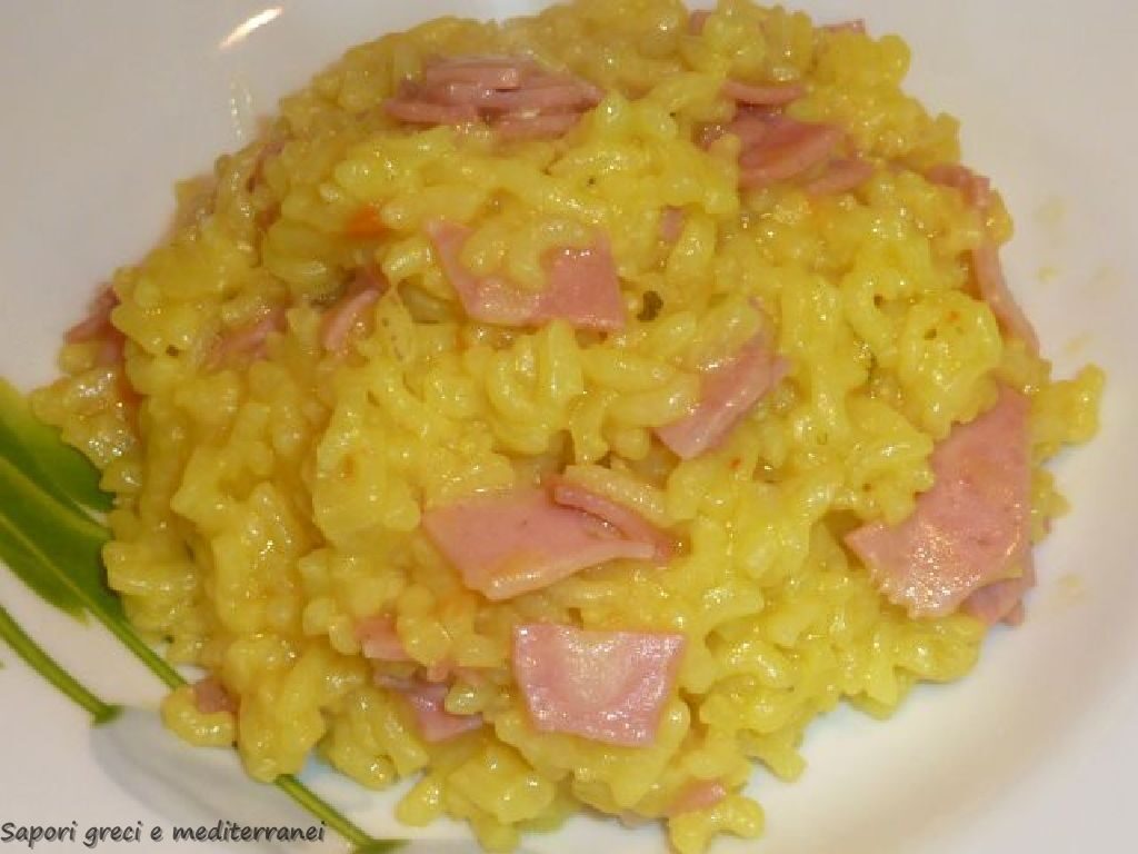 Riso pilaf allo zafferano