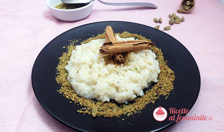 Riso pilaf con latte di cocco e cardamomo