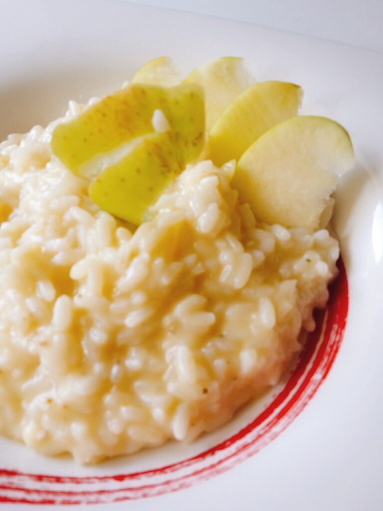 Riso risotto con formaggella della valganna