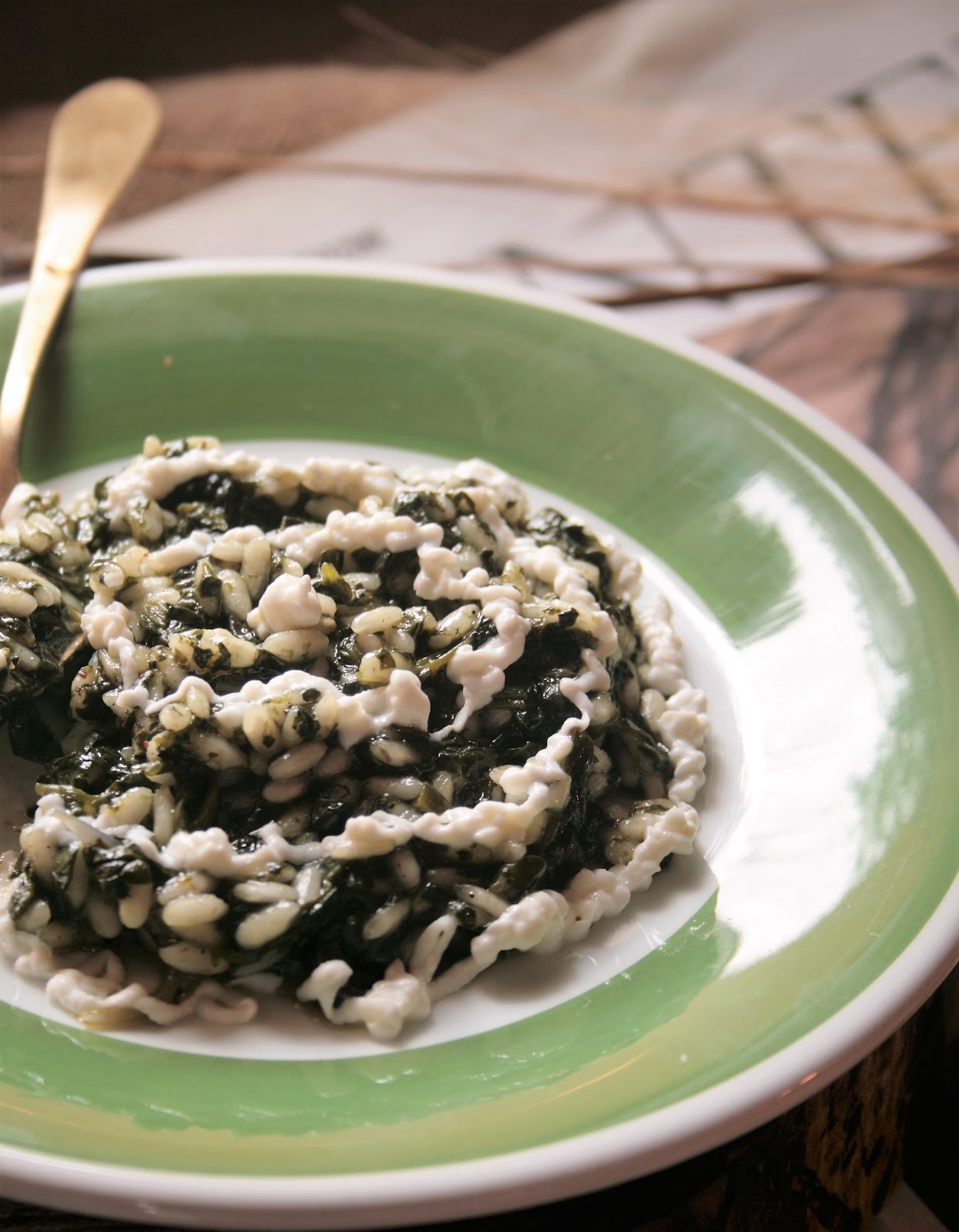 RISO SPINACI E RICOTTA