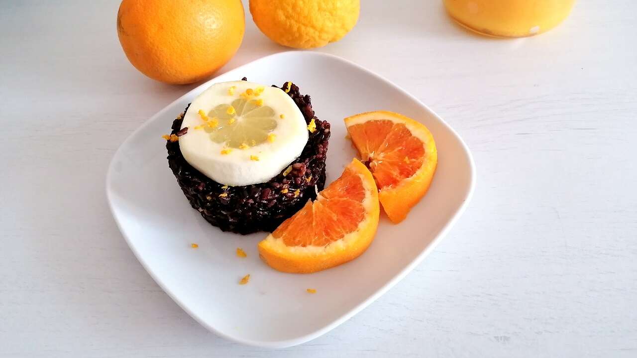 Riso venere agli agrumi bimby, mix aromatico