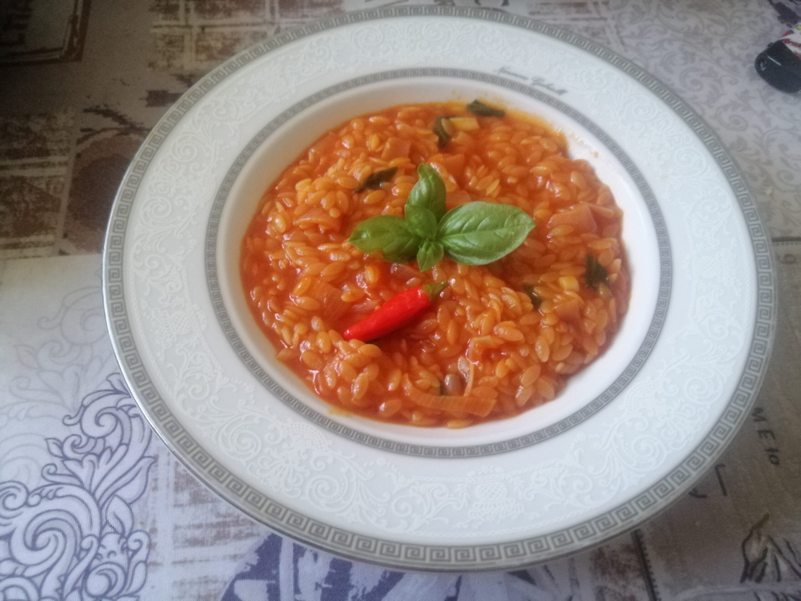 Risoni al pomodoro