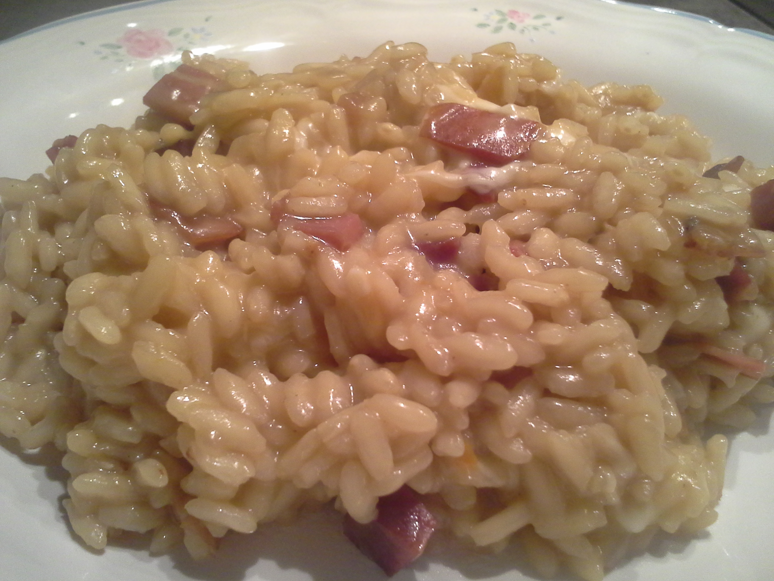 Risotto affumicato