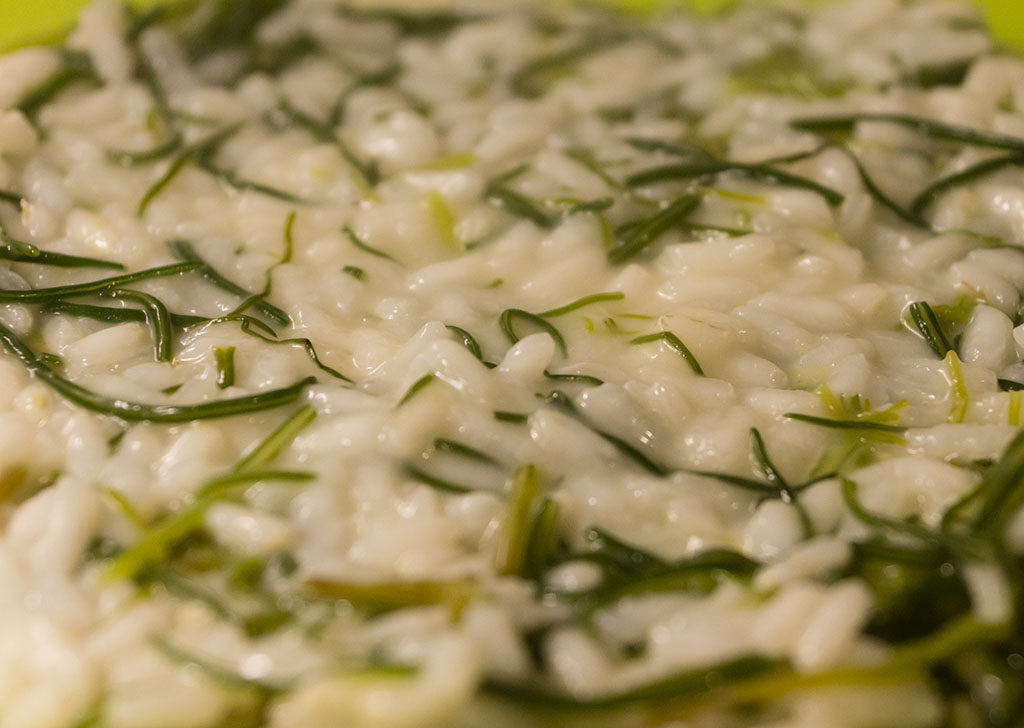 Risotto agli agretti