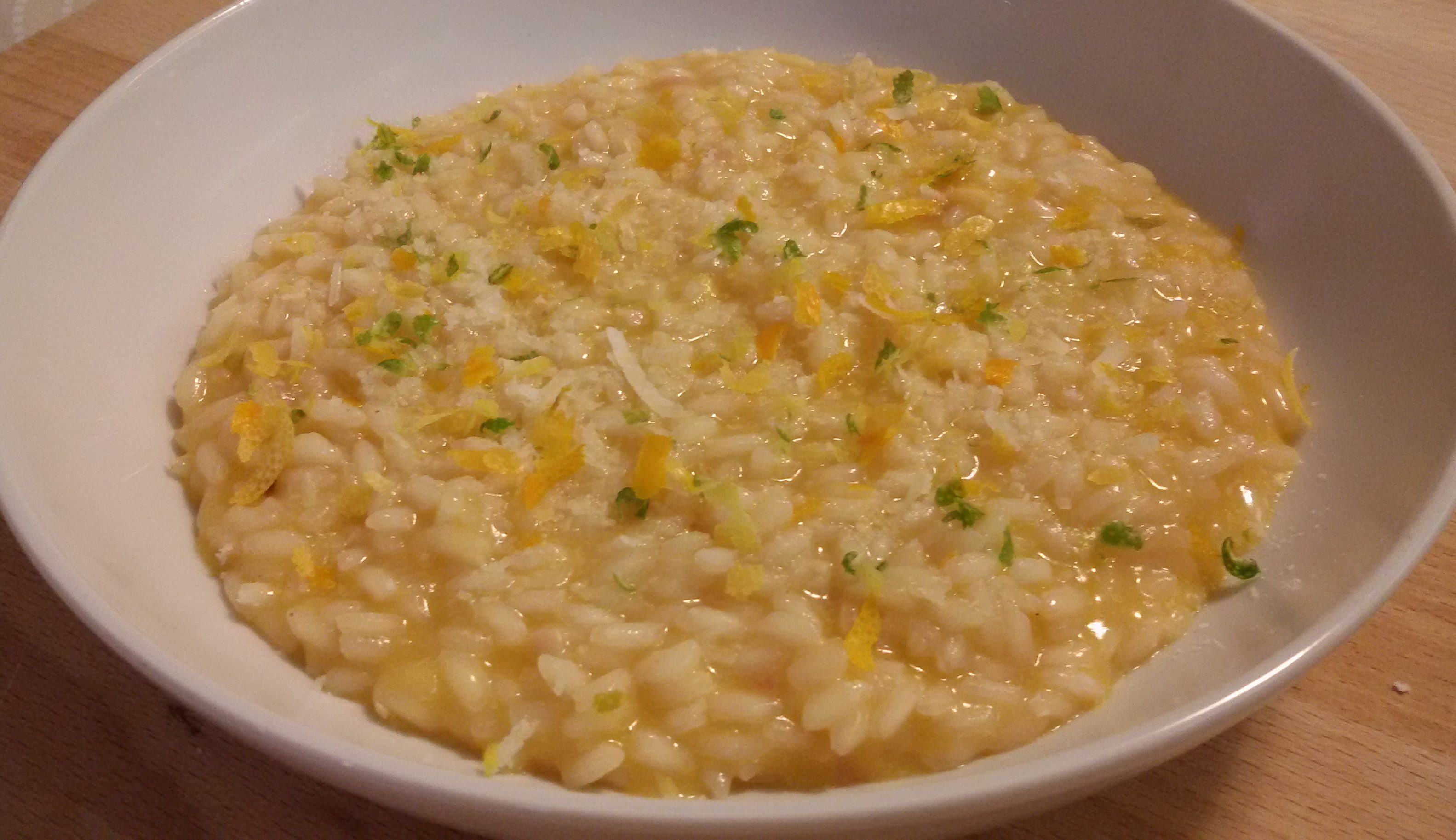 Risotto agli agrumi