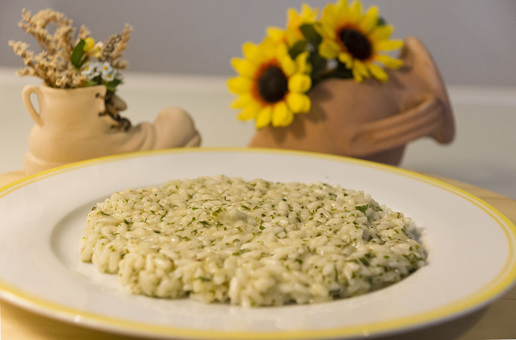 Risotto agli aromi