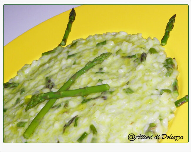 Risotto agli asparagi e taleggio