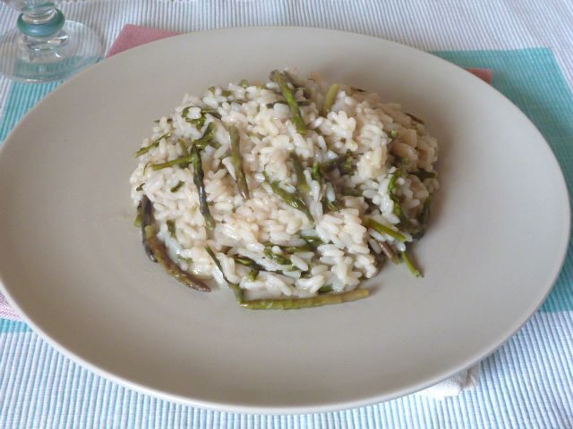 Risotto agli asparagi selvatici