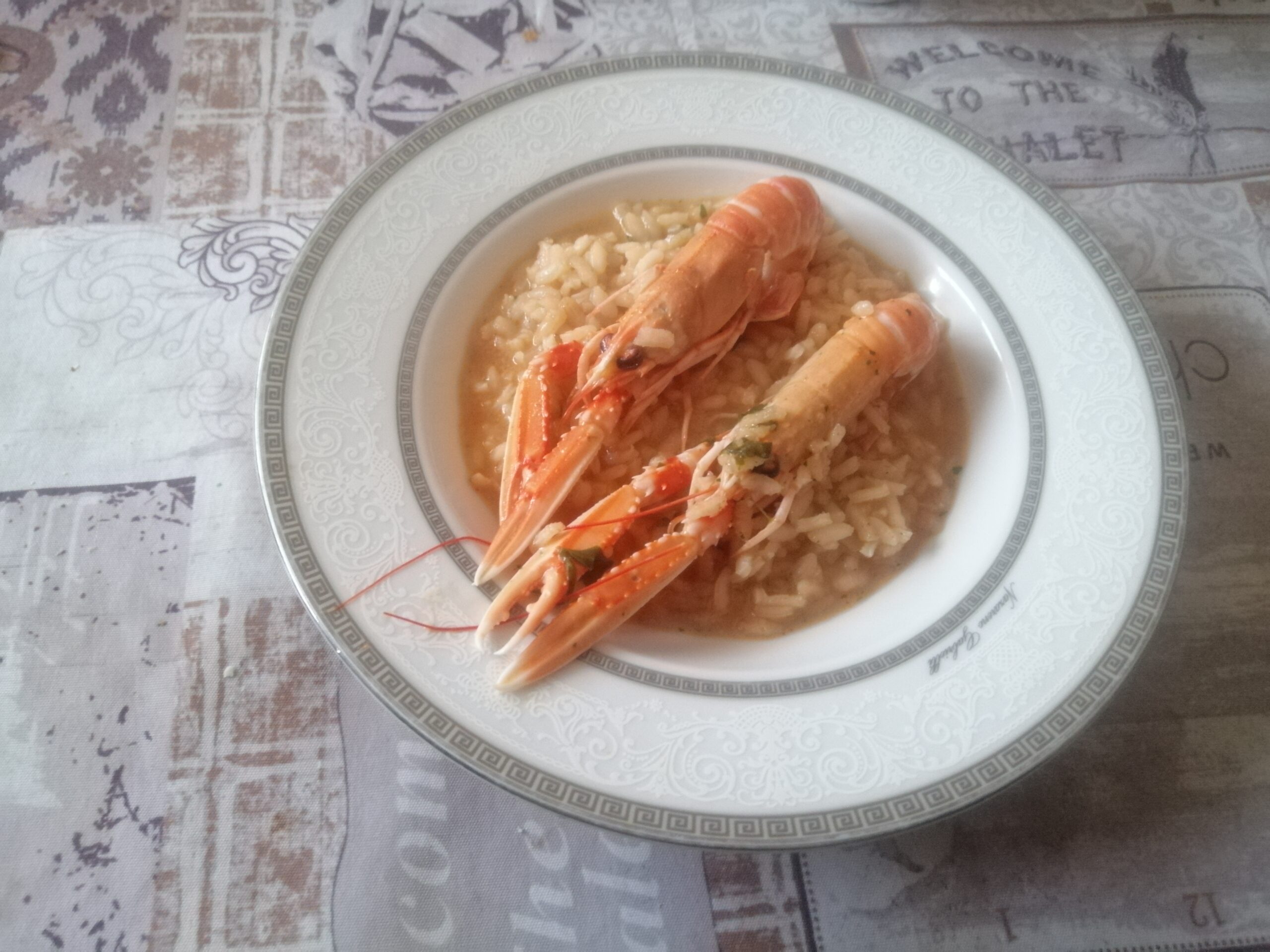 Risotto agli scampi