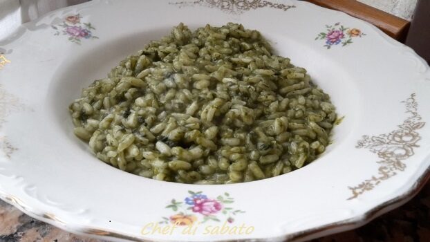 Risotto agli spinaci