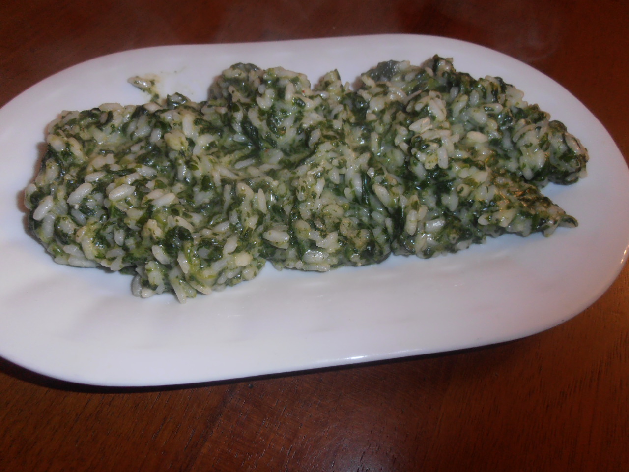 Risotto agli spinaci