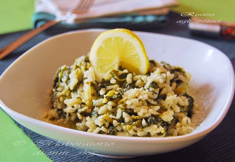 Risotto agli spinaci