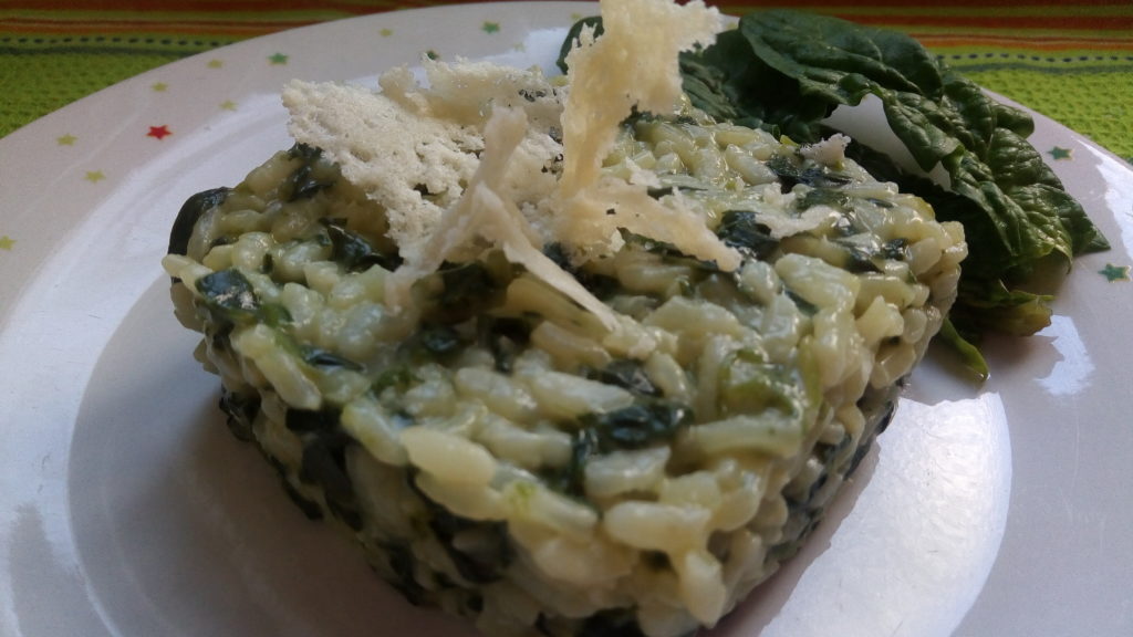 Risotto agli spinaci
