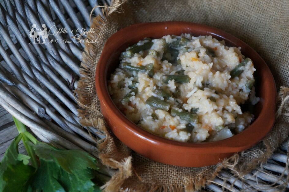 Risotto ai fagiolini