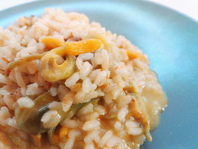 Risotto ai fiori di zucca