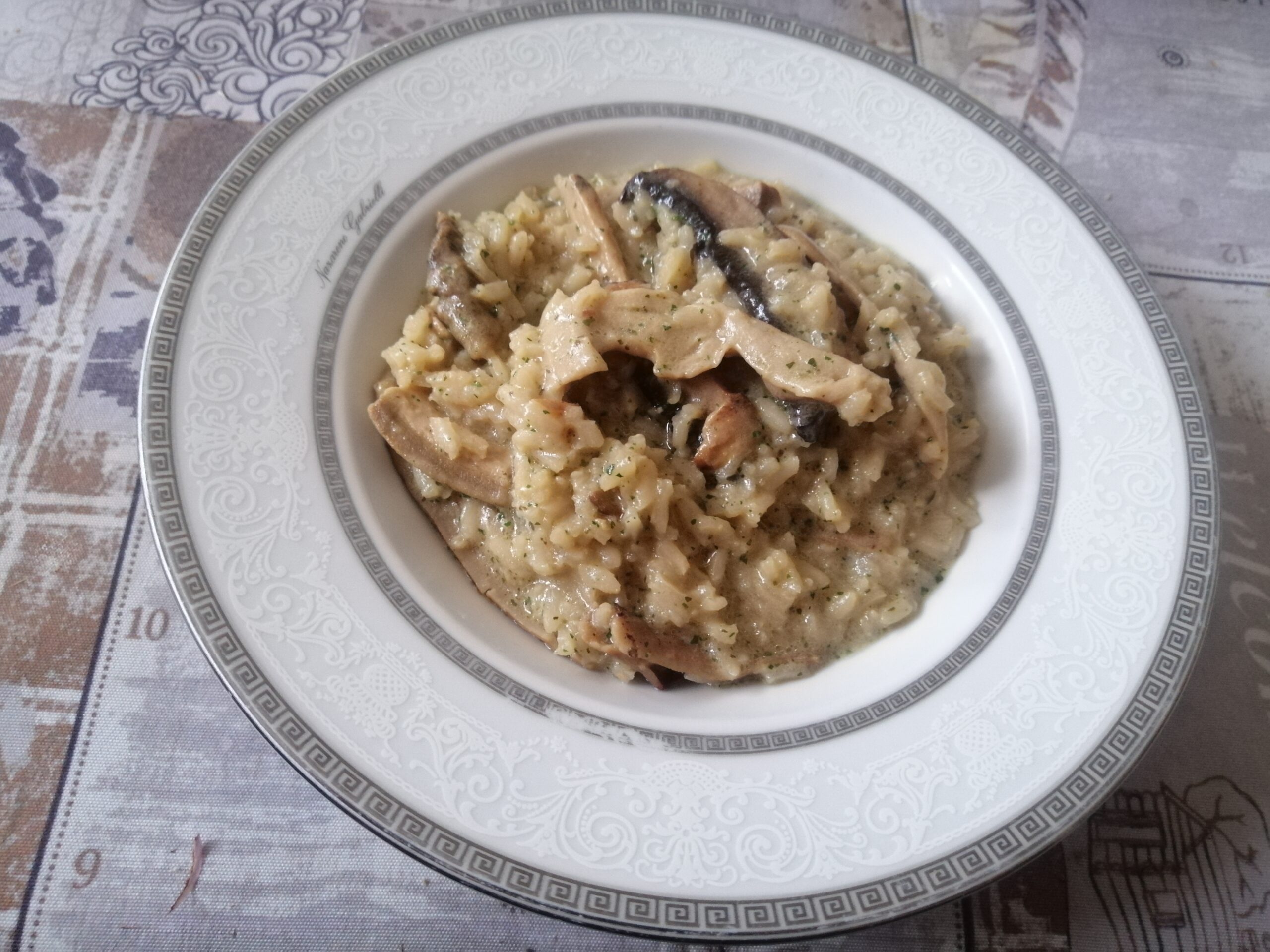 Risotto ai funghi porcini e gorgonzola