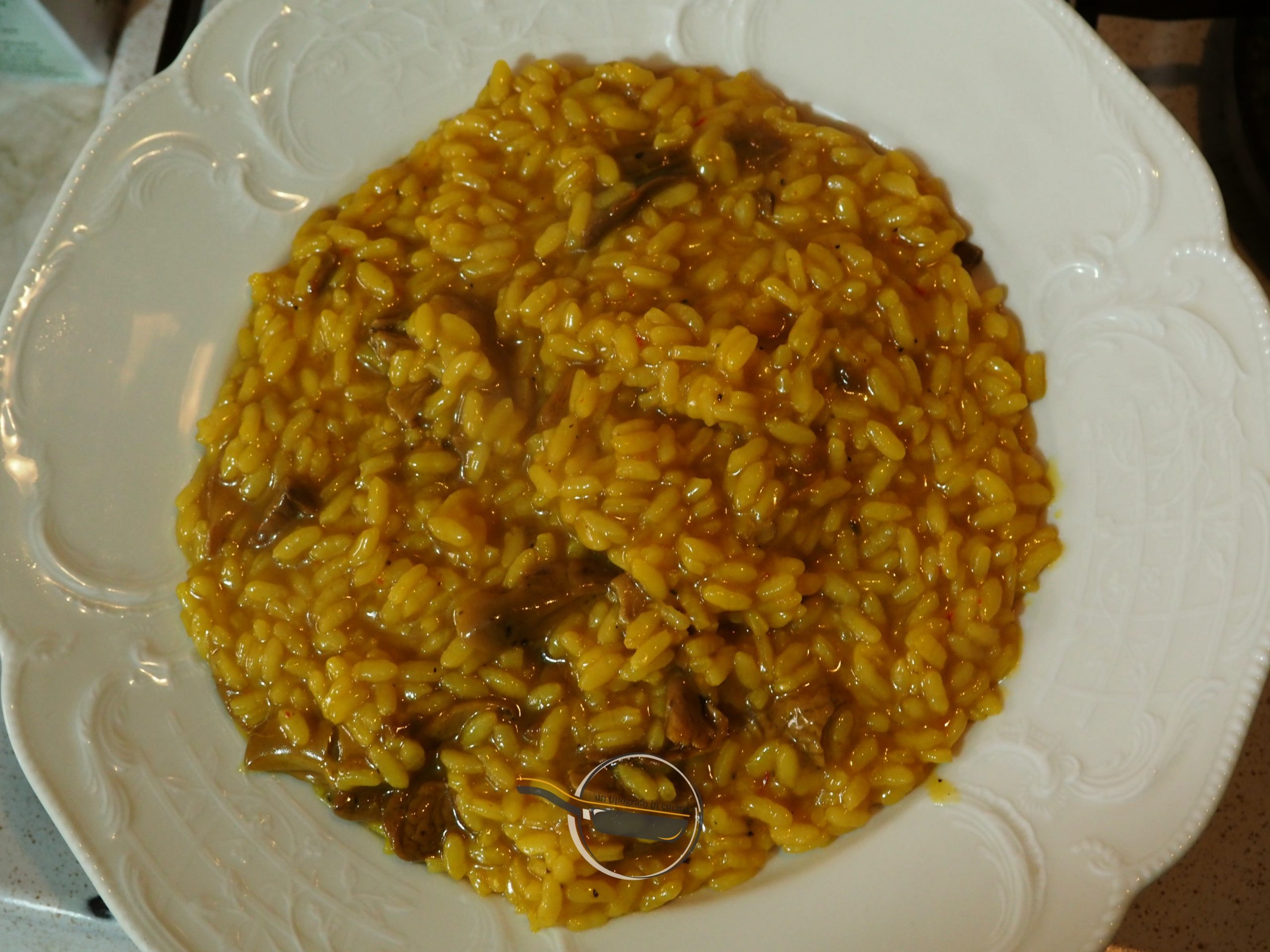 Risotto ai funghi porcini e zafferano 2.0…