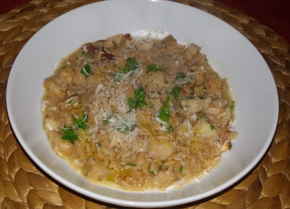 Risotto ai funghi porcini