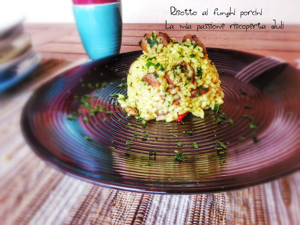 Risotto ai funghi porcini