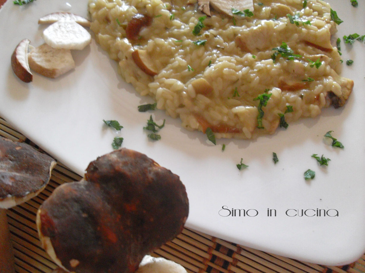 Risotto ai funghi porcini