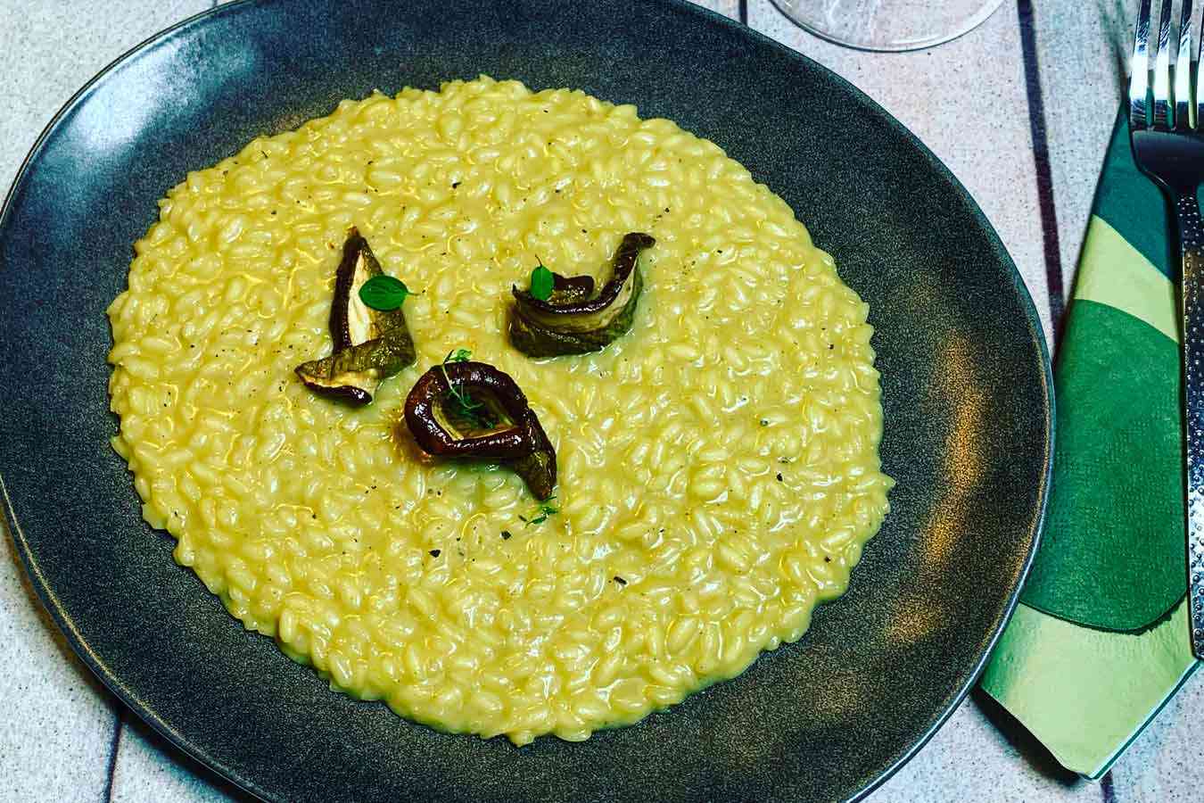 Risotto ai funghi porcini