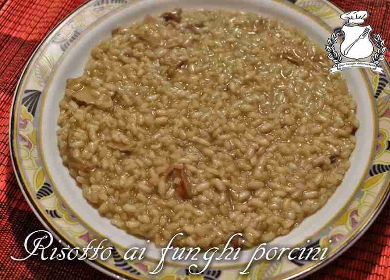 Risotto ai funghi porcini