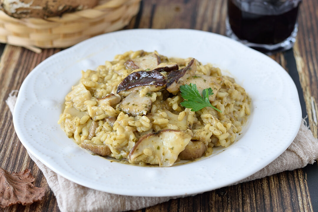 Risotto ai funghi porcini (trucco cremoso senza panna e/o burro)