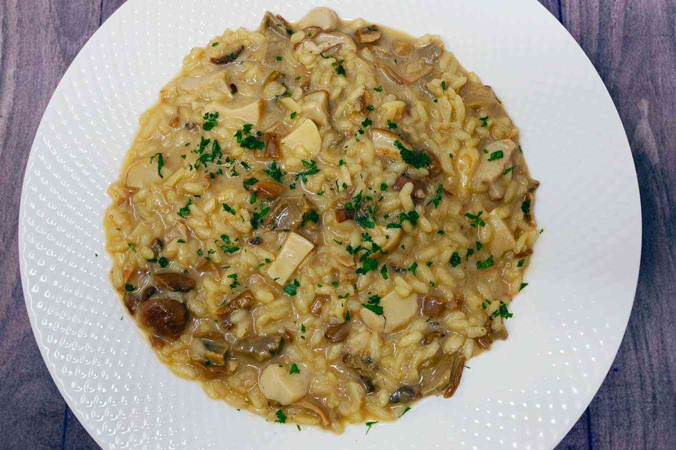 Risotto ai funghi