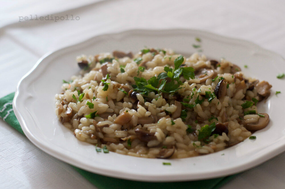 Risotto ai funghi ricetta semplice