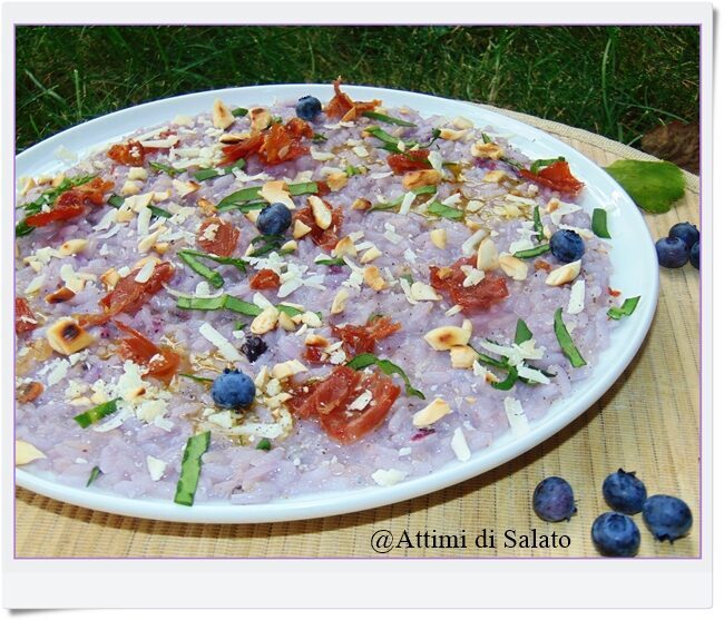 Risotto ai mirtilli